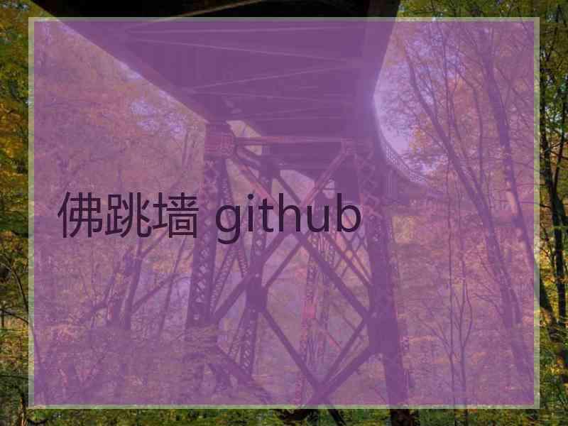 佛跳墙 github