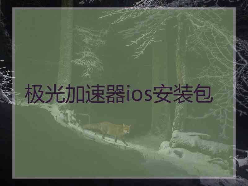 极光加速器ios安装包