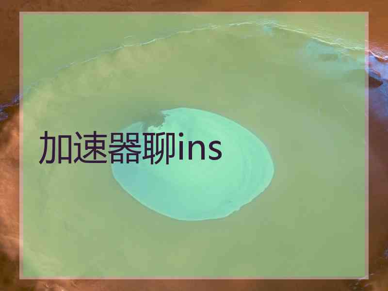加速器聊ins