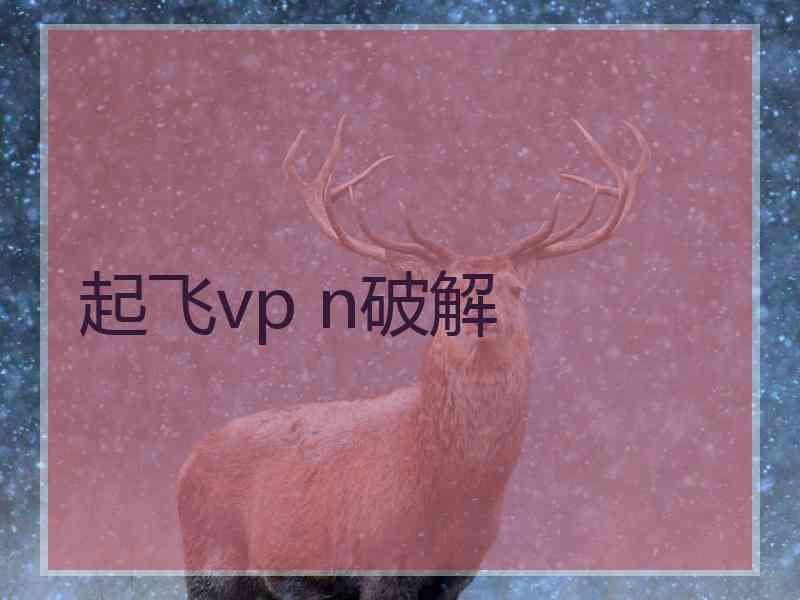 起飞vp n破解