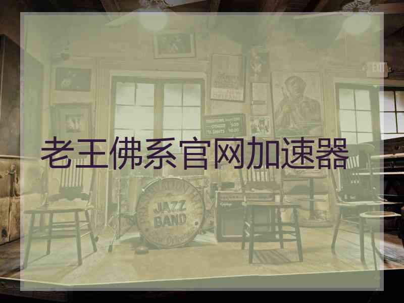 老王佛系官网加速器