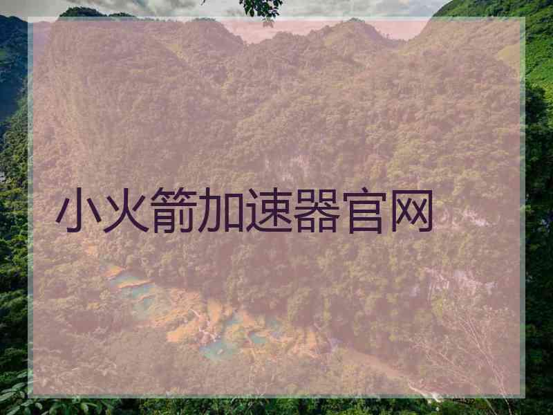 小火箭加速器官网