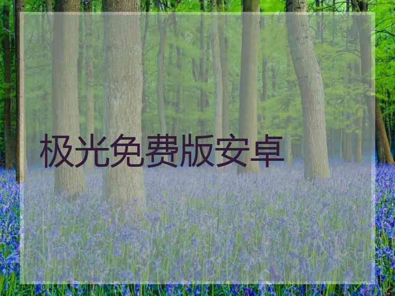 极光免费版安卓