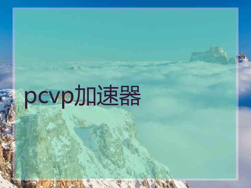 pcvp加速器