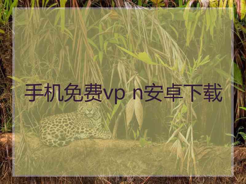 手机免费vp n安卓下载