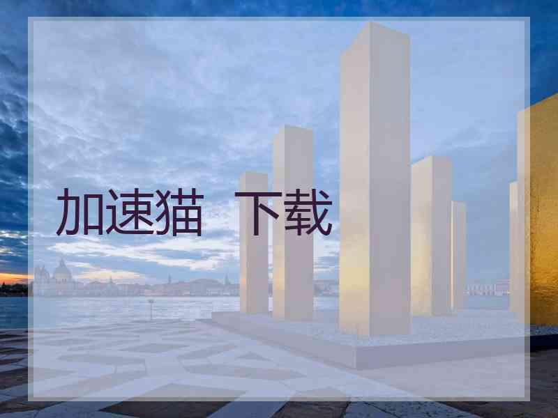 加速猫  下载