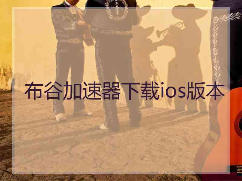 布谷加速器下载ios版本
