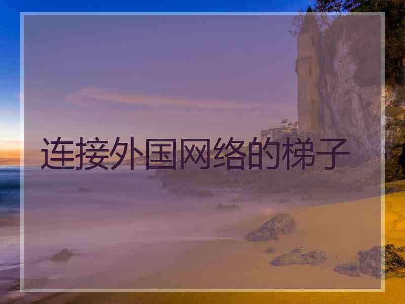 连接外国网络的梯子