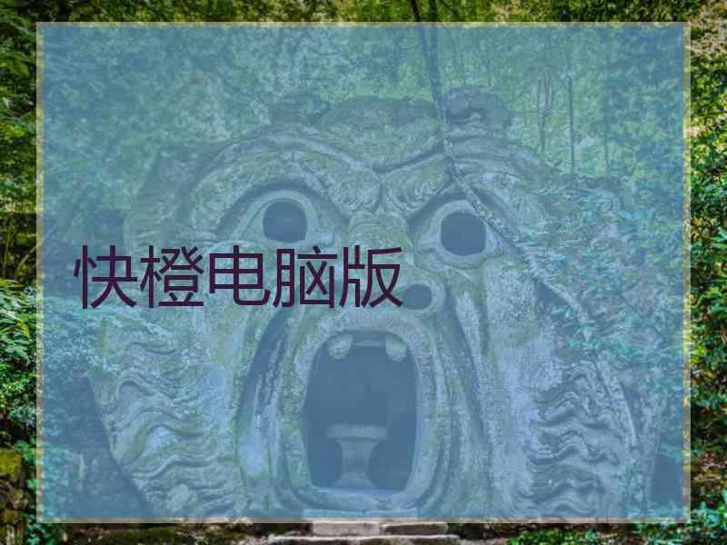 快橙电脑版