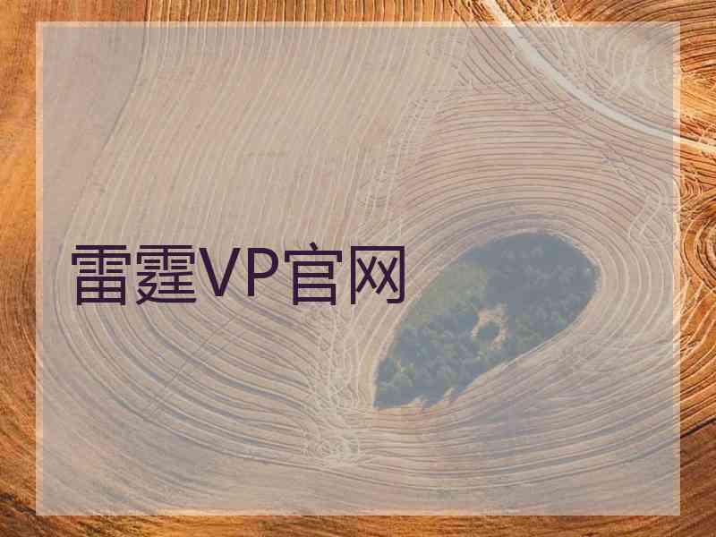雷霆VP官网