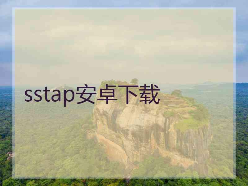 sstap安卓下载