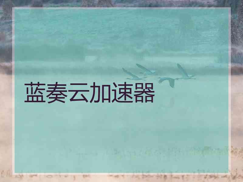 蓝奏云加速器