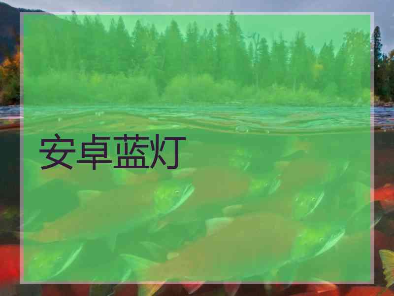 安卓蓝灯