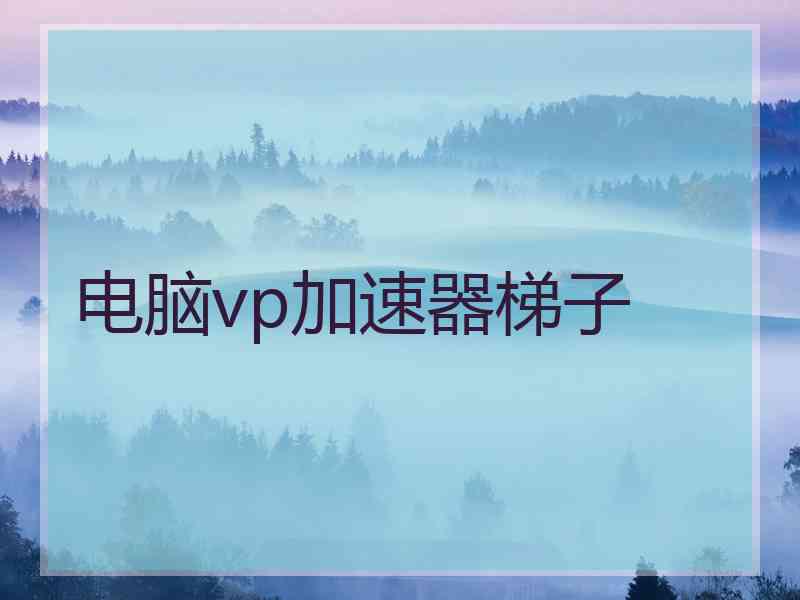 电脑vp加速器梯子