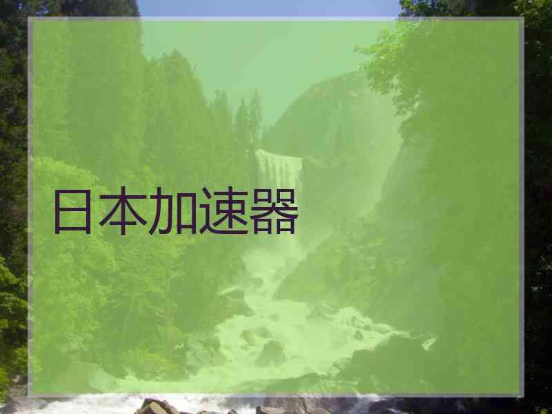 日本加速器