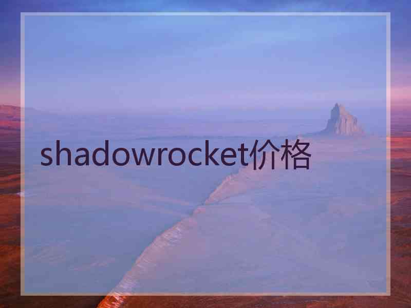 shadowrocket价格