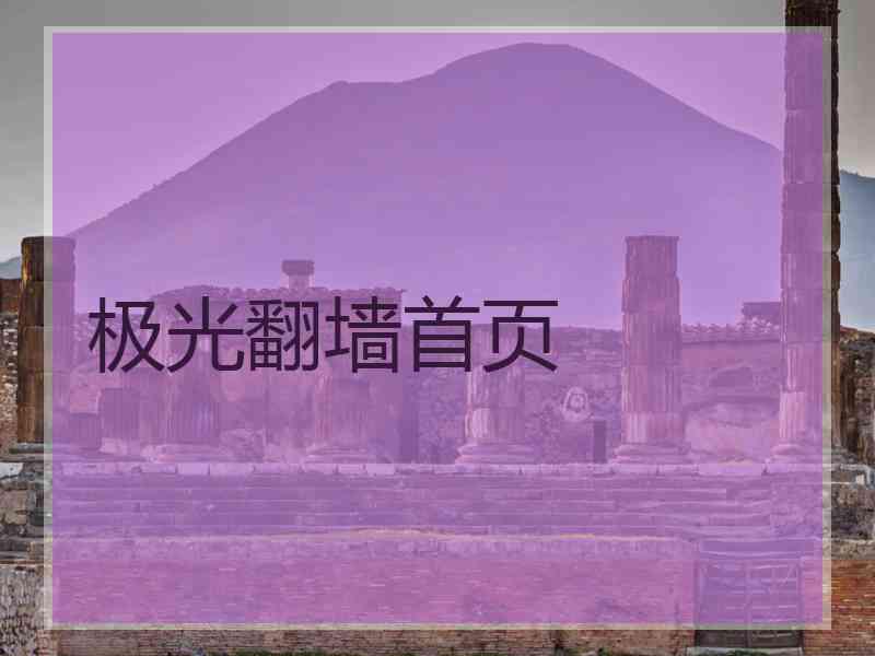 极光翻墙首页