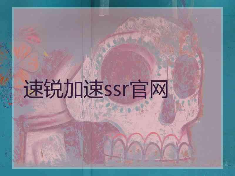 速锐加速ssr官网