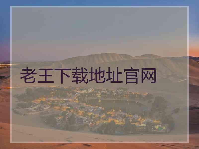 老王下载地址官网