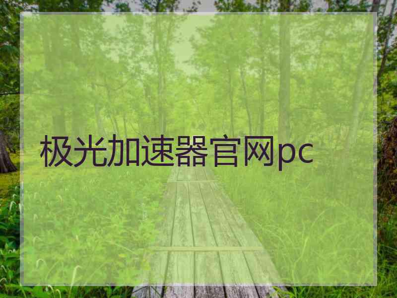 极光加速器官网pc