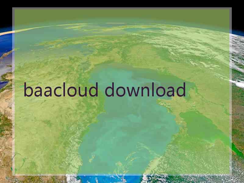 baacloud download