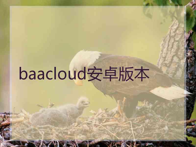 baacloud安卓版本
