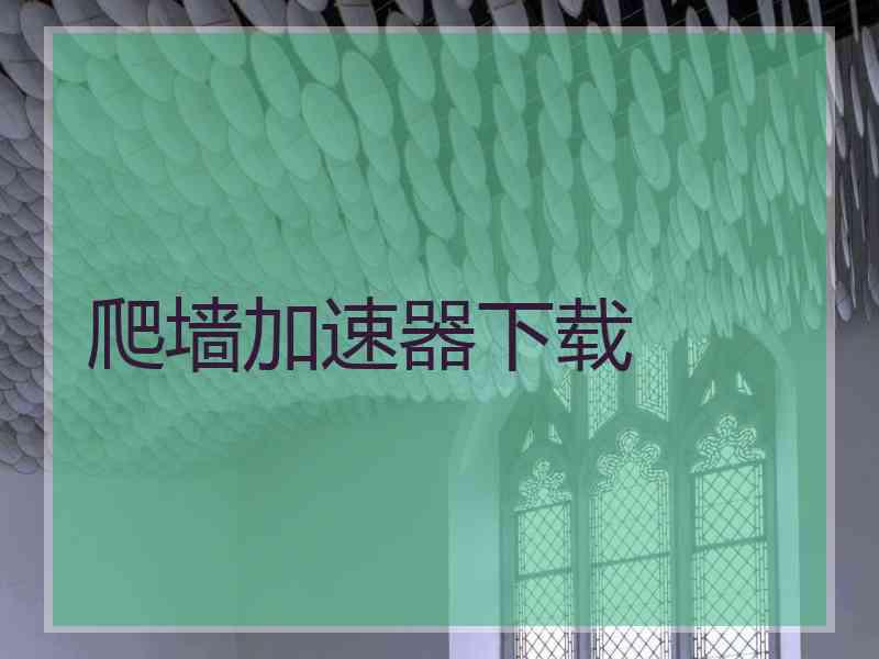 爬墙加速器下载