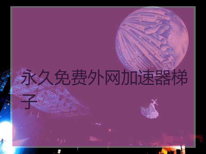 永久免费外网加速器梯子