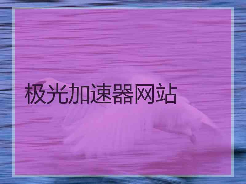 极光加速器网站