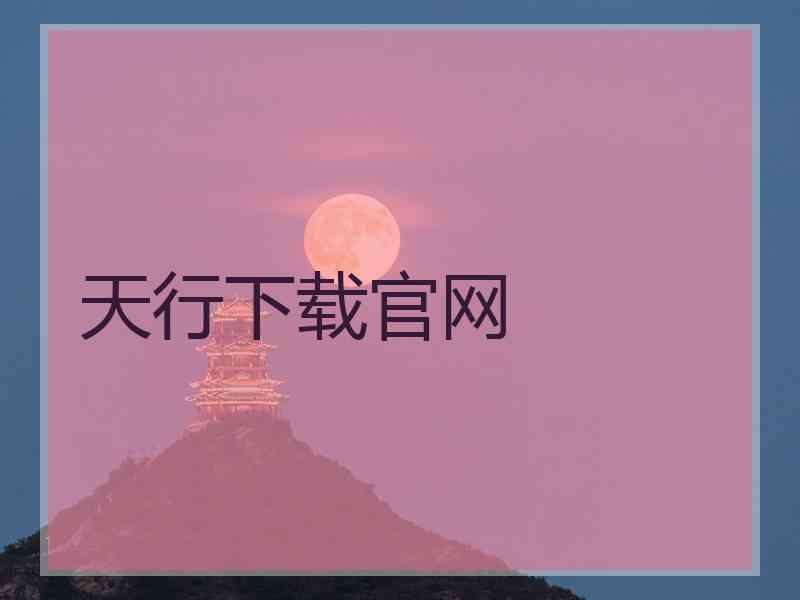 天行下载官网