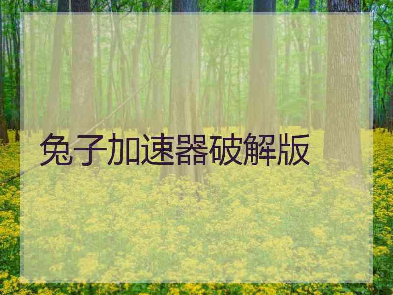 兔子加速器破解版