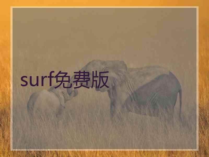 surf免费版