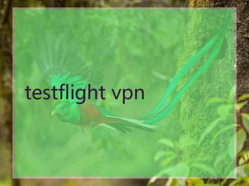 testflight vpn