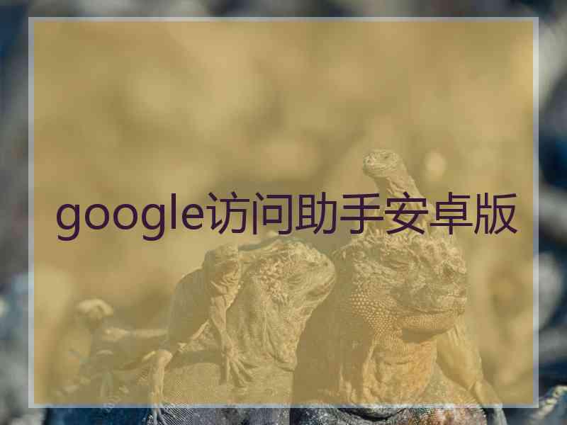 google访问助手安卓版