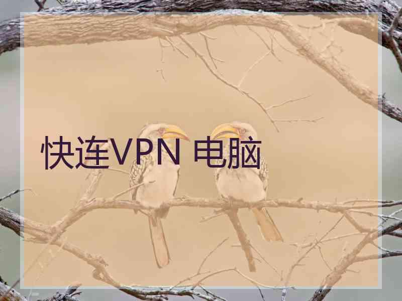 快连VPN 电脑