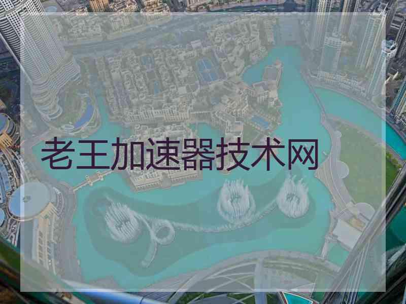 老王加速器技术网