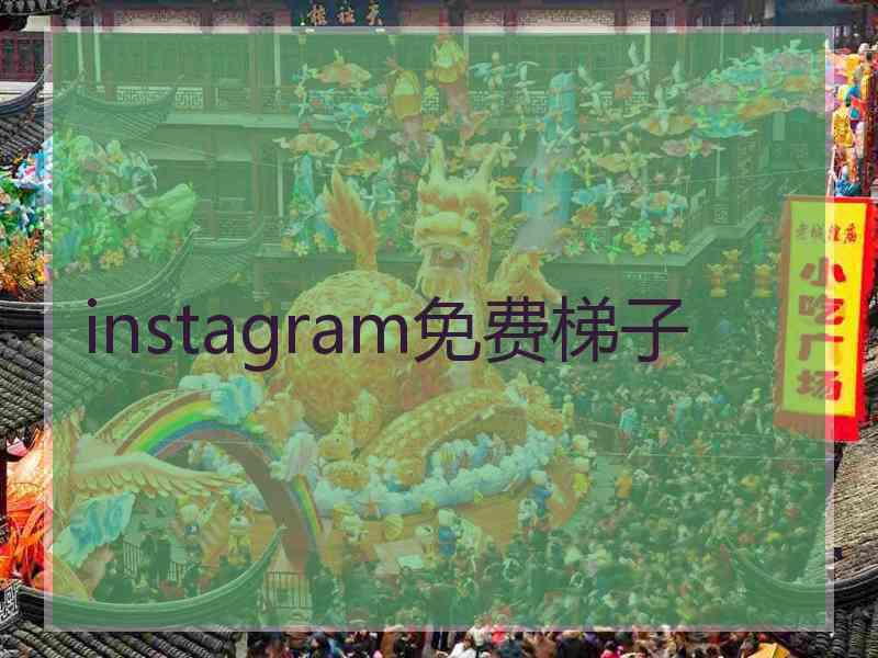 instagram免费梯子