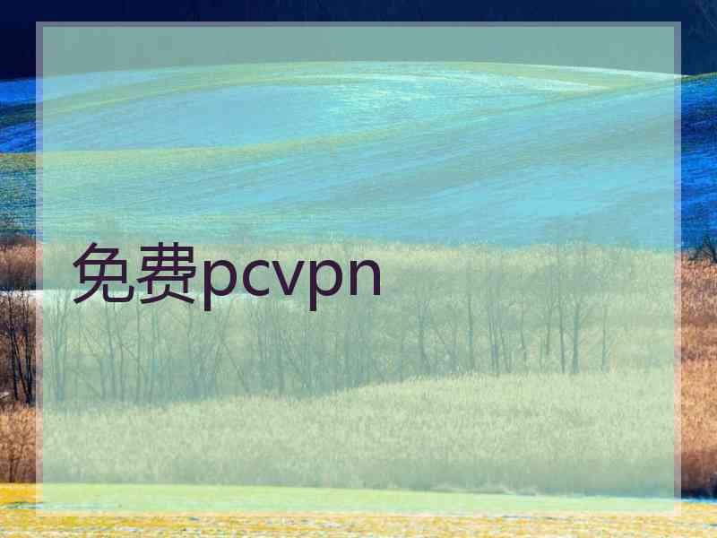 免费pcvpn