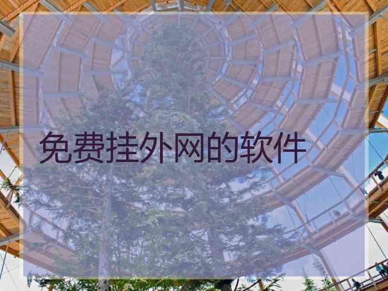 免费挂外网的软件
