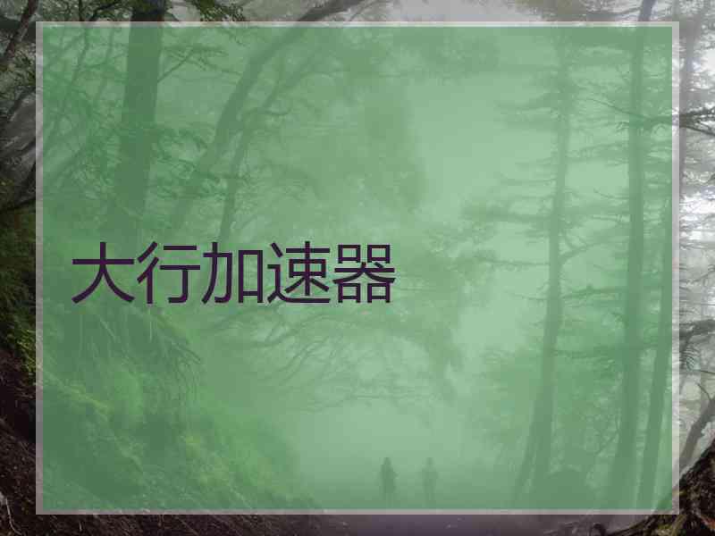 大行加速器